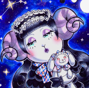 an image of Muffy from Animal Crossing that I drew